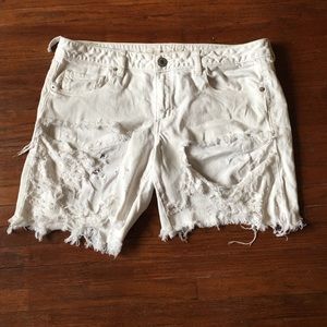 Distressed Shorts