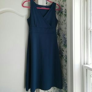 Eddie Bauer blue knit dress