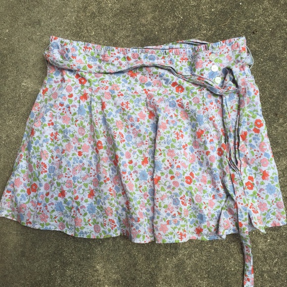 AE floral skirt