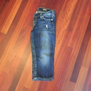 Silver Tuesday Crop jeans