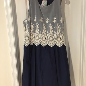 Cute designer plus size dress never worn