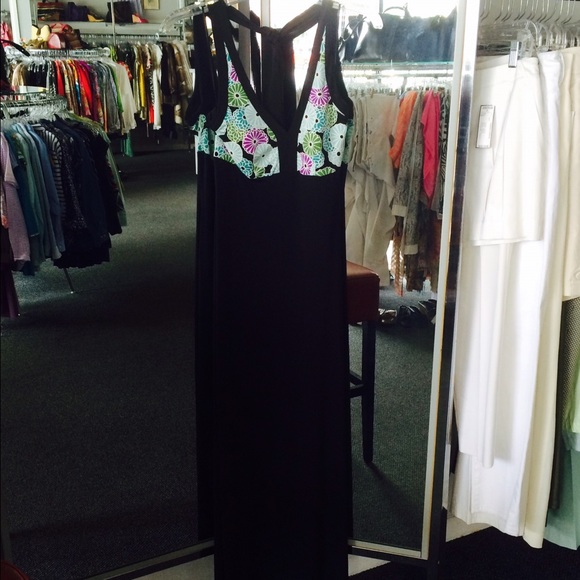 I.N.C. Floor length Halter Dress - Picture 1 of 2