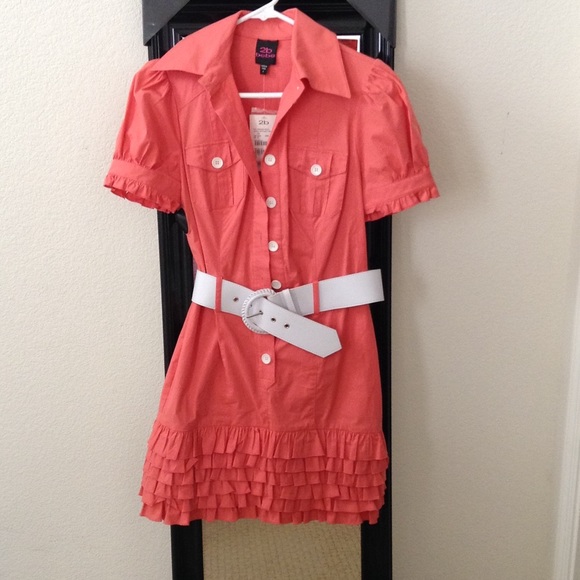 Peach 2b Bebe dress