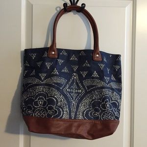 Denim tote