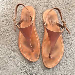 K. Jacques Leather Sandals