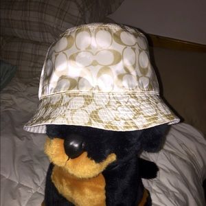 Coach rain hat