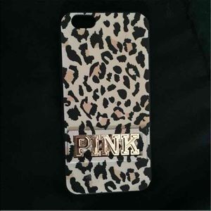 PINK Cheetah print iPhone 6-6s case