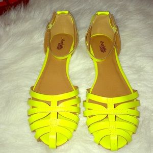 Neon flats