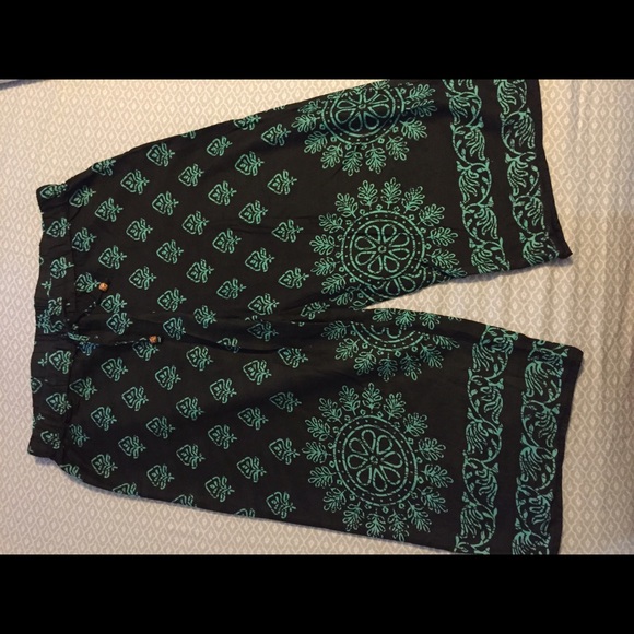 Punjammies cropped pajama pants.
