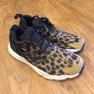 leopard print gym shoes