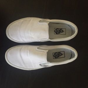 Vans TRUE WHITE slip-ons