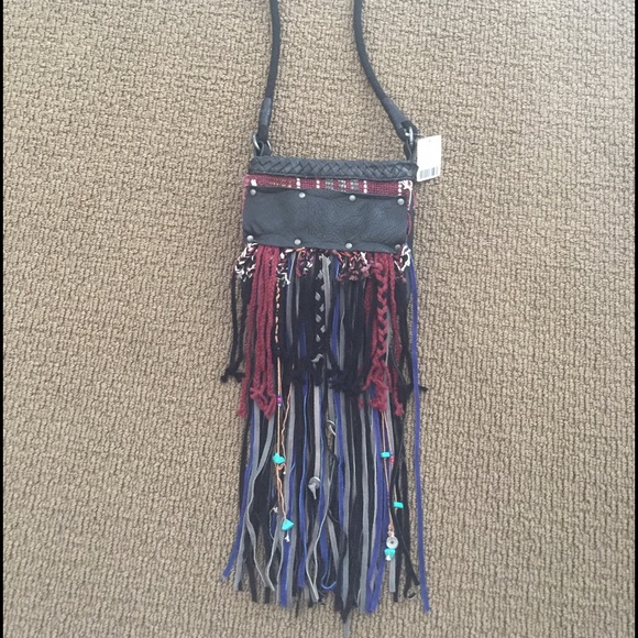 Free People Handbags - NWT Free people hand bag fringe cross body