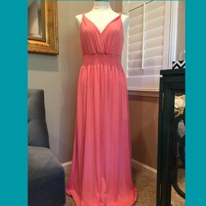 NWT Coral Maxi dress size M