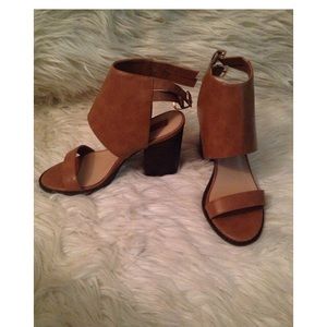 Forever 21 Brown Block heel sandals