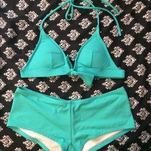 Victoria's Secret Aqua Triangle Bikini