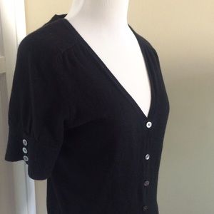 Banana Republic Short Sleeve Silk Cashmere Sweater