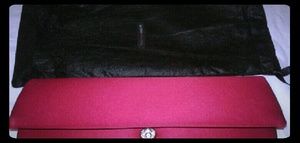 Red BCBG classic clutch
