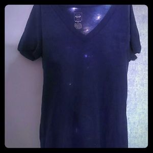 V neck boyfriend t shirt