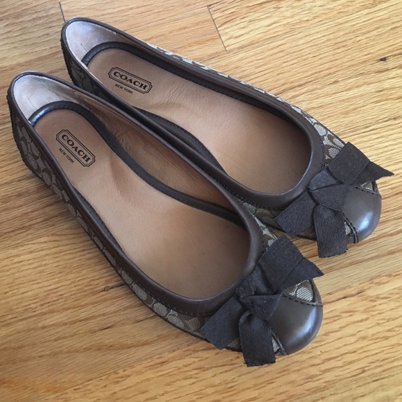 Coach flats. Authentic. Size 8