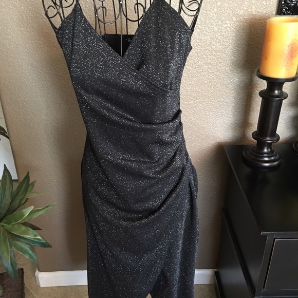 Black and Silver Dress