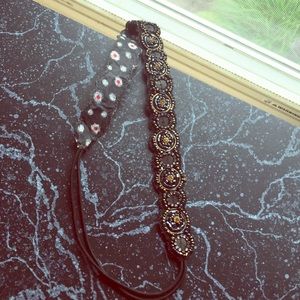 Pretty black head band