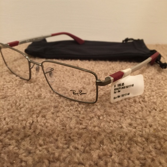 NEW Authentic Ray Ban RX6275 Gunmetal Glasses$50PP
