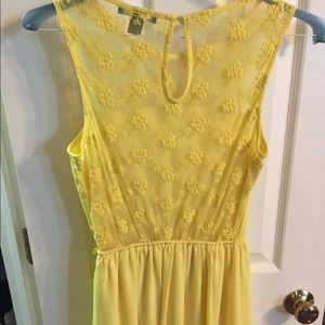 Yellow dress