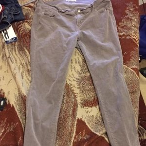 Grey jeans. Size 18