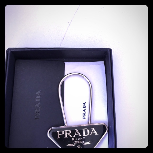Prada Logo Key Ring