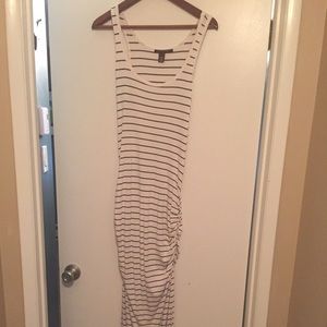 Victoria's Secret striped maxi