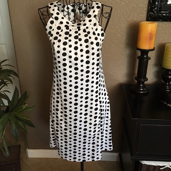 Black/White Polka Dot Dress