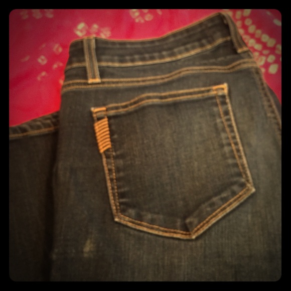 Paige stone washed ankle denim jeans 31