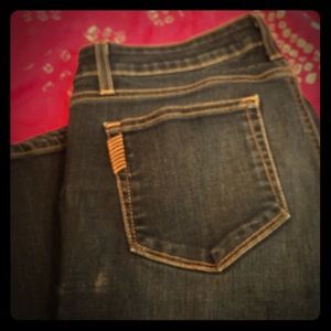 Paige stone washed ankle denim jeans 31