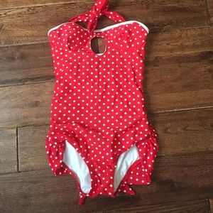 Worn once, one piece swim suit!