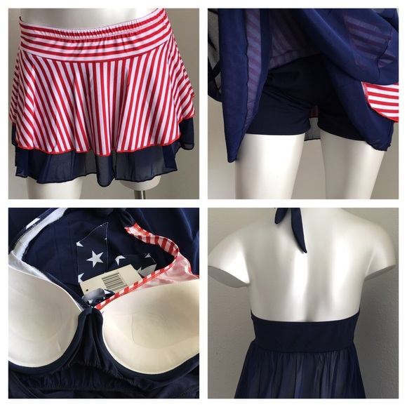 🎉🎉HP 5/3🎉🎉New - America Flag Bikini - Picture 2 of 4