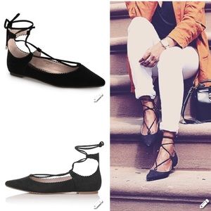 Topshop Ghillie Lace Up Flats