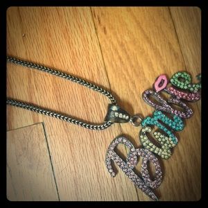 Nicki Minaj Barbie diamond chain necklace