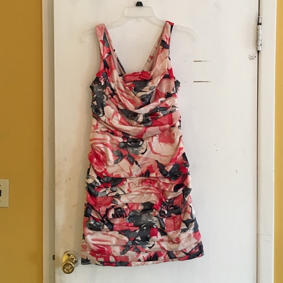 Floral mini dress