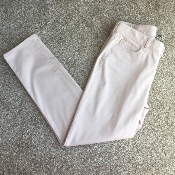 GAP light blush pink skinny jeans!