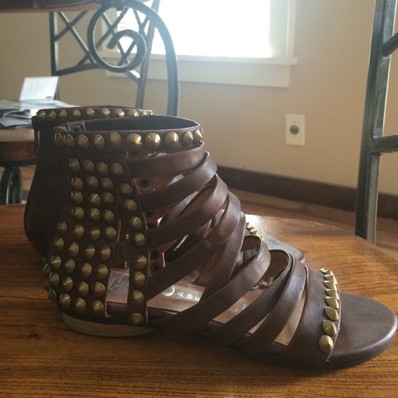 Jeffrey Campbell studded sandals