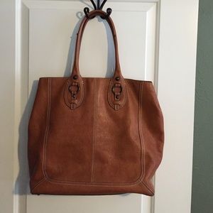 Beautiful vintage leather tote
