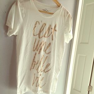 J. Crew tee