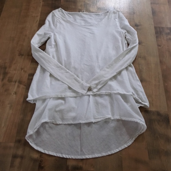 Joie • Soft layered linen top