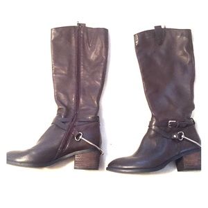 size 7.5 Steve Madden boots worn once!