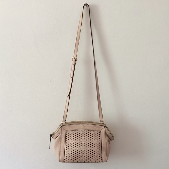 Kate Spade Ballet Pink Leather Crossbody Satchel