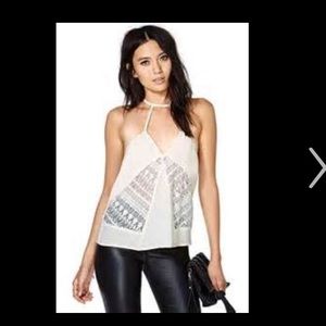 Nasty Gal beige tank