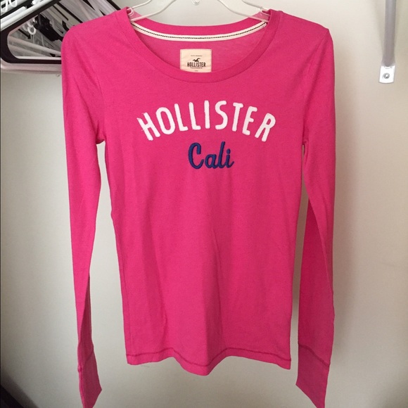 Hollister Tops - Hollister pink shirt