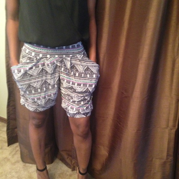 Multi color shorts