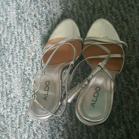 Aldo Silver heels