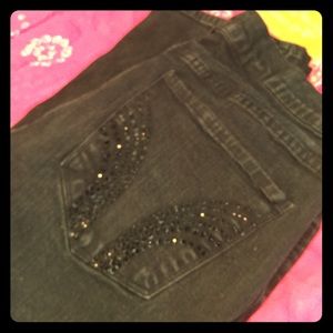 NYDJ black denim bootcut lift tuck technology